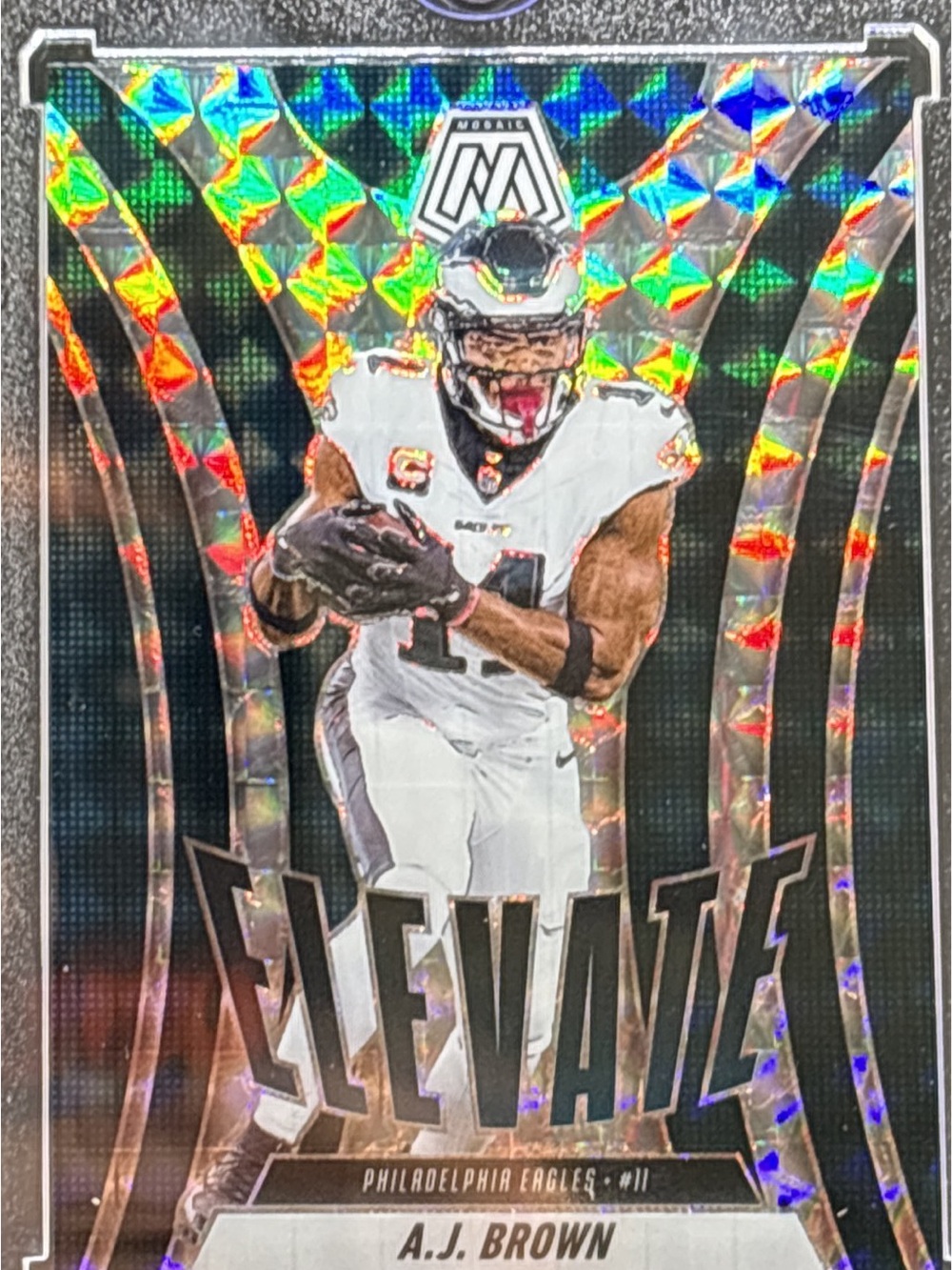 Panini Elevate Holographic AJ Brown Football Card